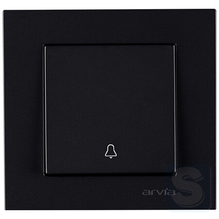 Кнопка дзвінка Arvia Electric KAREN Чорний (20 07 2000 207)